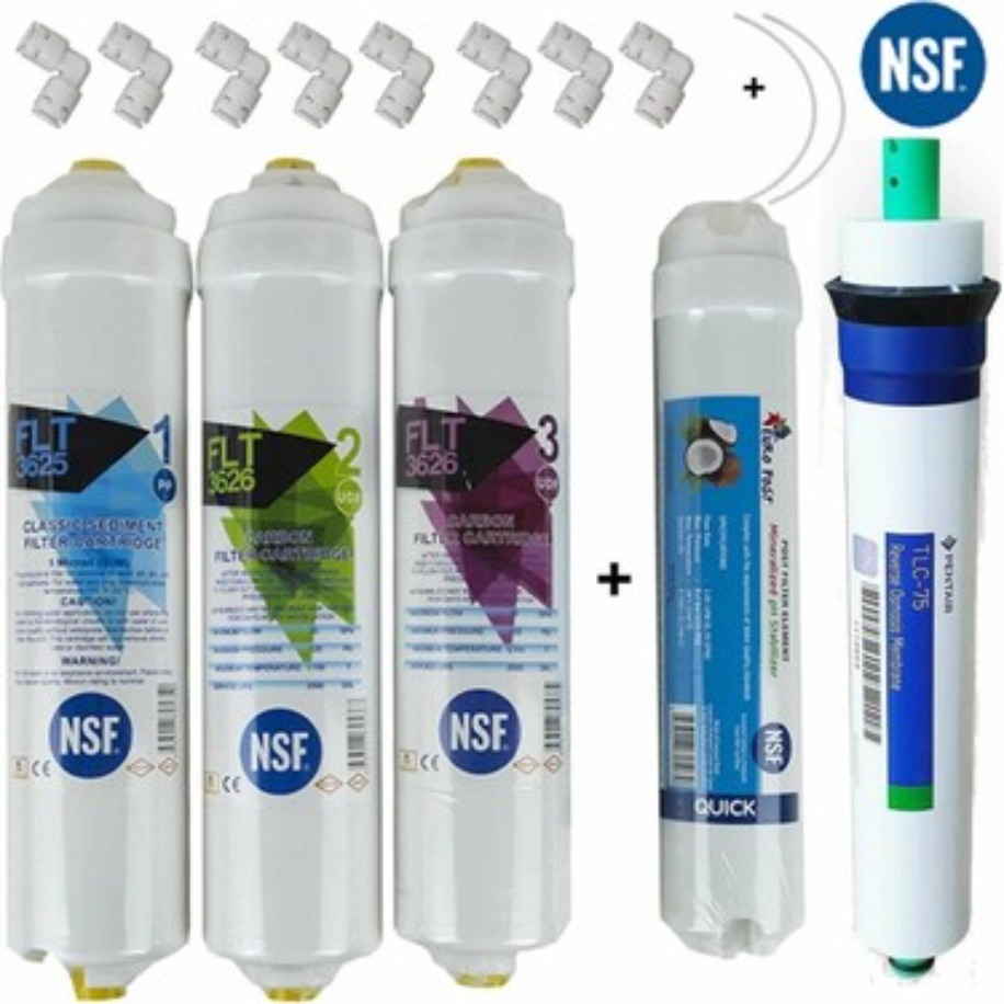 Quick Giriş Inline Su Arıtma Filtre 5'li Seti